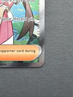 Pokemon Rosa's Encouragement Full Art Holo Trainer Card 114/088 Perfect Order NM - Image 5