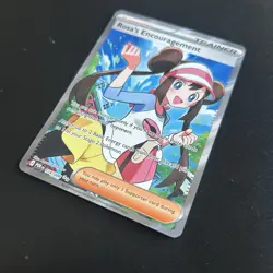 Rosa's Encouragement 114/088 Ultra Rare Full Art Perfect Order Pokemon Card TCG - Image 5