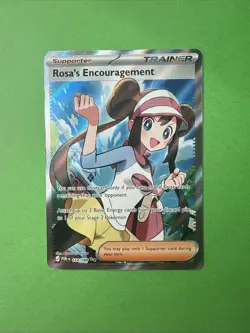 Pokemon TCG Rosa's Encouragement 114/088 Full Art Perfect Order Pack Fresh - Image 1