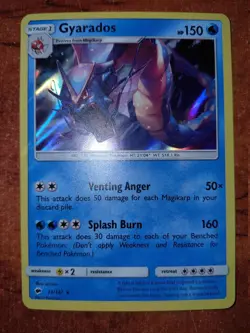 Gyarados 33/147 Holo – SM: Burning Shadows (2017) – LP - Image 1