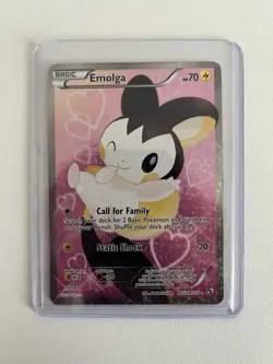 Emolga RC23/RC25 Legendary Treasures Radiant Collection Holo Pokemon Art Card - Image 1