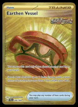 Pokemon Cards Earthen Vessel 096/064 Shrouded Fable Hyper Rare NM - Image 1