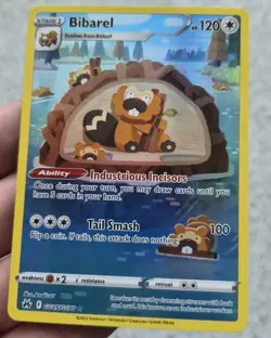 Pokemon Card - Bibarel - Galarian Gallery - Crown Zenith - GG25/GG70 - NM - Image 3