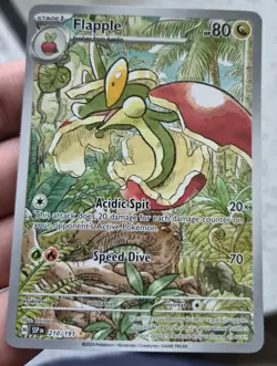 Pokemon Card - Flapple - Illustration Rare - Surging Sparks 210/191 - NM - Image 3