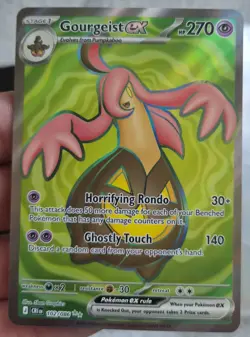 Pokemon Card - Gourgeist EX - Full Art Ultra Rare - Chaos Rising 102/086 - M/NM - Image 3