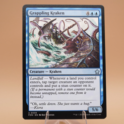 Grappling Kraken | 39 | Regular | U | Foundations | MTG | Store Promo Eligible - Image 1