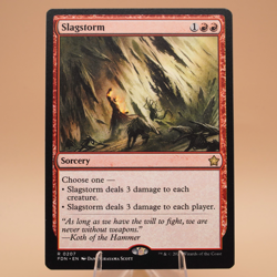 Slagstorm | 207 | Regular | Rare | Foundations | Store Promo Eligible - Image 1
