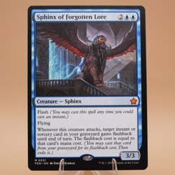 Sphinx of Forgotten Lore | 51 | Regular | Mythic | Foundations | MTG | 2024 - Image 1