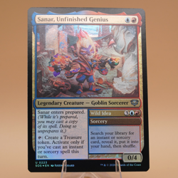 Sanar, Unfinished Genius | 223 | Foil | U | Secrets of Strixhaven | MTG - Image 1