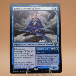 Jadzi, Steward of Fate | 55 | Foil | Rare | Secrets of Strixhaven | MTG | 2026 - Image 1