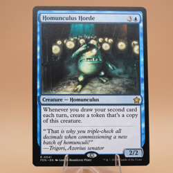 Homunculus Horde | 41 | Regular | Rare | Foundations | MTG | 2025 - Image 1