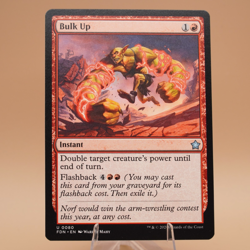 Bulk Up | 80 | Regular | Uncommon | FDN | MTG | Store Promo Eligible - Image 1