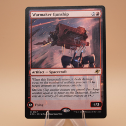 Warmaker Gunship | 167 | Rare | Regular | EoE | MTG | Store Promo Eligible - Image 1