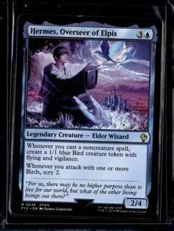 Hermes, Overseer of Elpis - 36 - FIC - NM - MTG Magic the Gathering - Image 1