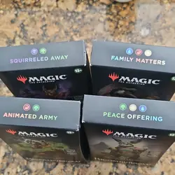 Magic: The Gathering Bloomburrow Commander Deck All 4 Set - Image 1