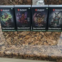 Magic: The Gathering Bloomburrow Commander Deck All 4 Set - Image 2