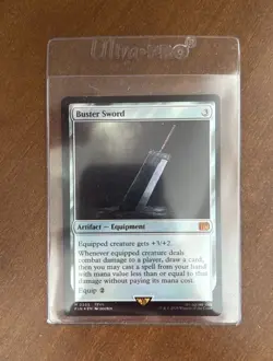Buster Sword 0255 Magic: The Gathering Final Fantasy Artifact Equipment English - Image 1