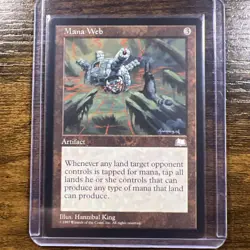 MANA WEB LP Weatherlight Reserved List mtg Magic fast shipping - Image 1