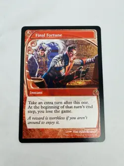 Final Fortune (Future Sight) - MTG - Mystery Booster 2 - Excellent NM - Image 1
