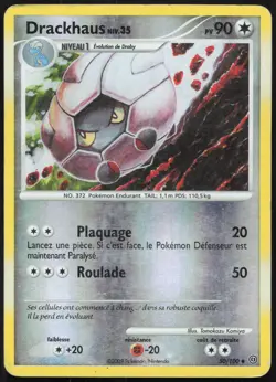 Carte Pokemon Drackhaus 50/100 Reverse Tempete Francais - Image 1