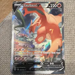 Charizard V 154/172 Brilliant Stars Ultra Rare Holo Full Art 220 HP ENG - Image 3