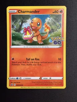 Charmander SWSH232 - Black Star Promo - Sword & Shield - Pokemon Go - NM/M - Image 1