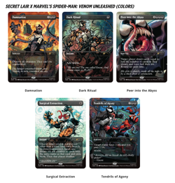 🔥 MTG MARVEL Spider-Man FOIL Secret Lair Drop PRESALE Venom Unleashed 🔥 - Image 1