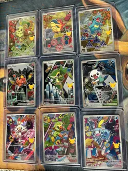 Pokemon First Partner Illustration Collection Series 2 - Full Set Of 9 - Image 1