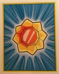 STICKERS POKEMON NEUF S4 BADGE FOUDRE MERLIN SERIE 2 DE 2000 - Image 1