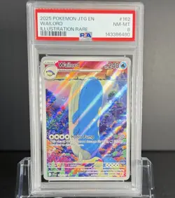 Wailord 162/159 Sv09: Journey Together Illustration Rare - PSA 8 - Image 1