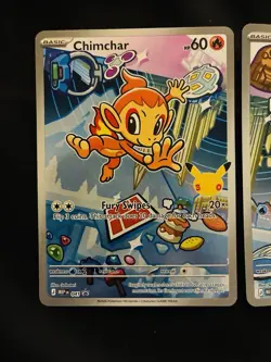 Pokemon First Partner Series 1 Chimchar Turtwig Piplup 30th Promo Set - Image 2