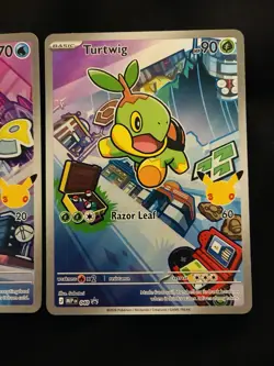 Pokemon First Partner Series 1 Chimchar Turtwig Piplup 30th Promo Set - Image 4
