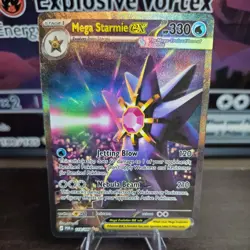 Pokemon TCG - Mega Starmie ex 118/088 Special Illustration Rare Perfect Order NM - Image 2