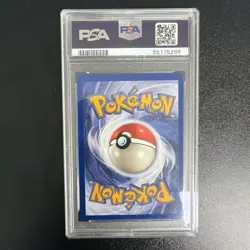 1999 Pokemon Base Set Ninetales Holo 12 PSA 8 - Image 3