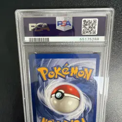 1999 Pokemon Base Set Ninetales Holo 12 PSA 8 - Image 4