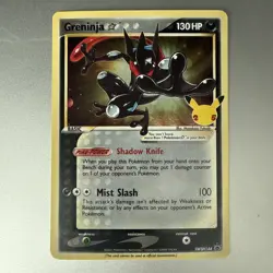 2019-2023 Pokemon SWSH Black Star Promos Greninja #SWSH144 - Image 1