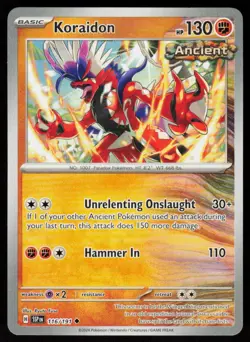 Koraidon 116/191 Uncommon Surging Sparks Pokemon Near Mint - Image 1