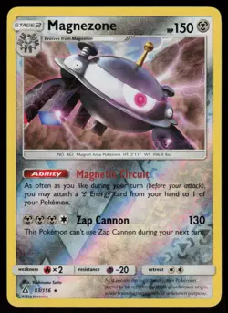 Magnezone 83/156 Holo Rare Ultra Prism Pokemon Holo Lightly Played - Image 1