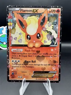 Flareon EX RC6-32 Generations: Radiant Collection Holo LP- Pokemon - Image 1