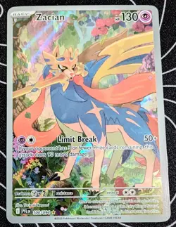 Zacian 100/094 Me02: Phantasmal Flames Holo - Image 1