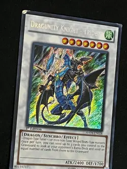 Dragunity Knight - Trident 1st Edition Unlimited HA04-EN028 YuGiOh Hidden Arsena - Image 3