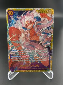 Monkey.D.Luffy (Reprint) OP05-119 SEC Premium Booster -The Best- One Piece NM - Image 1