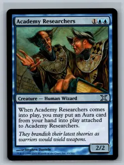 Magic The Gathering 10th Edition Academy Researchers #63/383 MTG TCG CCG Tenth - Image 1