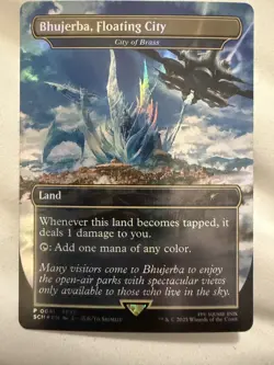 Bhujerba, Floating City (City of Brass) - Store Championship Promo - MTG - Image 1