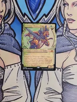 1x Sovereign Okinec Ahau Showcase - NM/M LCI MTG Magic - Image 1