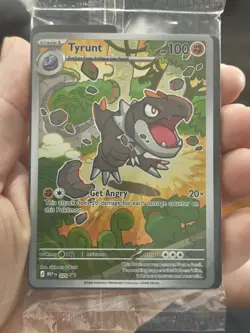 2026 POKEMON PERFECT ORDER ETB PROMO - TYRUNT MEP 070 BLACK STAR PROMO SEALED - Image 2