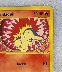 Cyndaquil 105/165 DMG Expedition Base Set E Series Pokemon TCG - Image 4