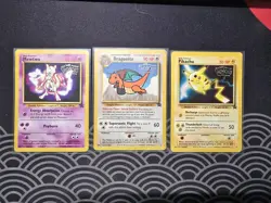 Pokemon Kids WB Movie Promo Lot Mewtwo, Dragonite, Pikachu 1999 WOTC - Image 1