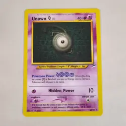 Pokemon UNOWN Z 60/105 - Neo Destiny Regular - Never Played NM/M - Image 2