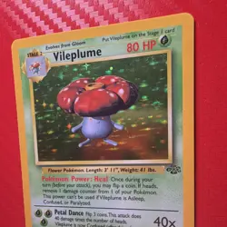 1999 Pokemon Vileplume • Jungle 15/64 • Lightly Played Holo - Image 2